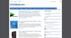 Desktop Screenshot of etechbuzz.com